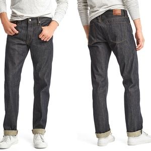 NEW GAP 1969 Raw Japanese Selvedge Jeans 32x30